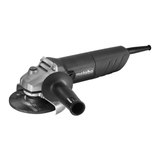 Metabo W 680 Notice Originale