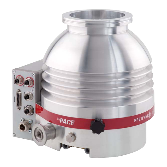 Pfeiffer Vacuum HiPace 400 P Manuel De L'utilisateur