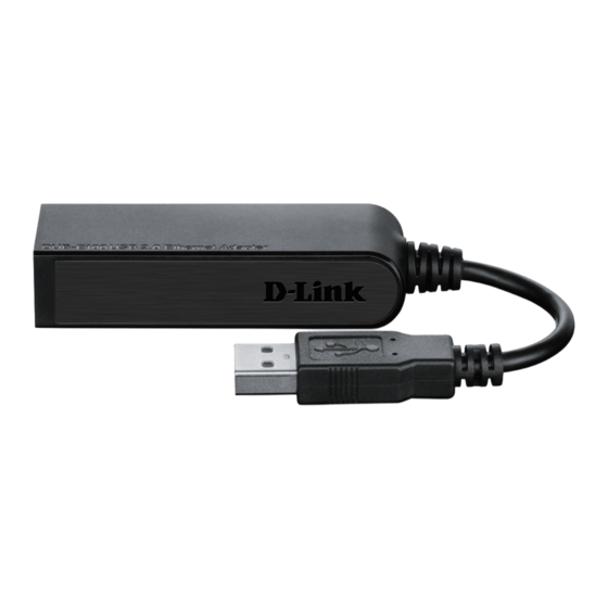 D-Link DUB-E100 Manuel D'utilisation