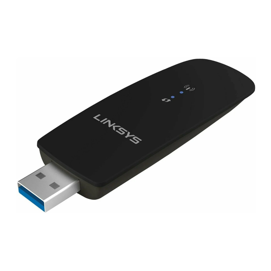 Linksys WUSB6300 Manuels