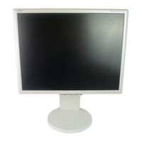 NEC MultiSync LCD2070VX Manuel Utilisateur