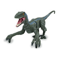 Jamara Germany Dinosaurier Velociraptor Notice