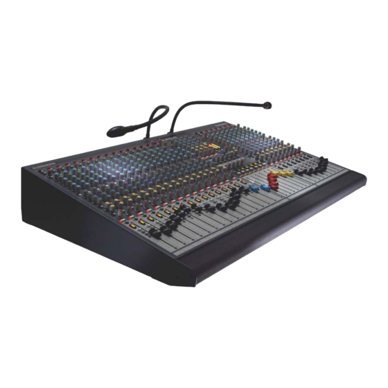 ALLEN & HEATH GL Séries Mode D'emploi