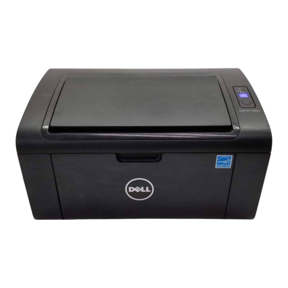 Dell B1160 Mode D'emploi