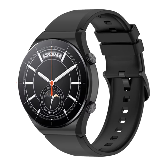 Xiaomi Watch S1 Active Strap Manuel D'utilisation