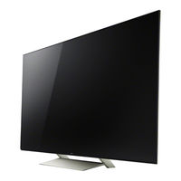 Sony Bravia KD-75XE94 Serie Guide D'installation