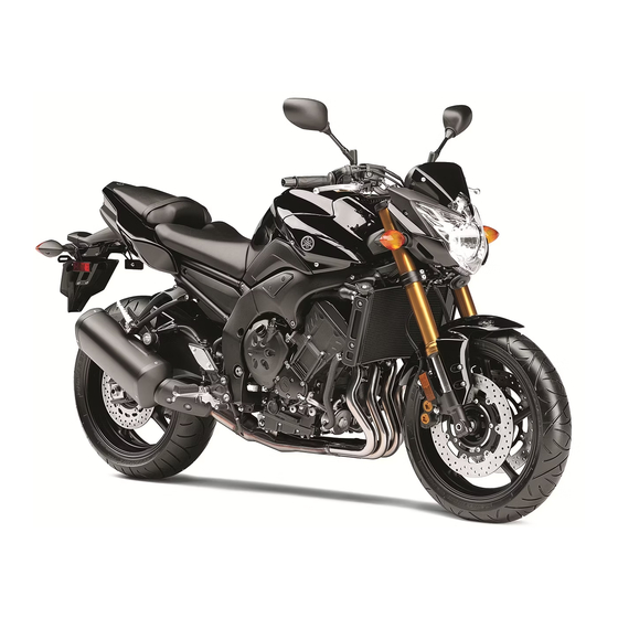 Yamaha FZ8NA 2011 Manuels