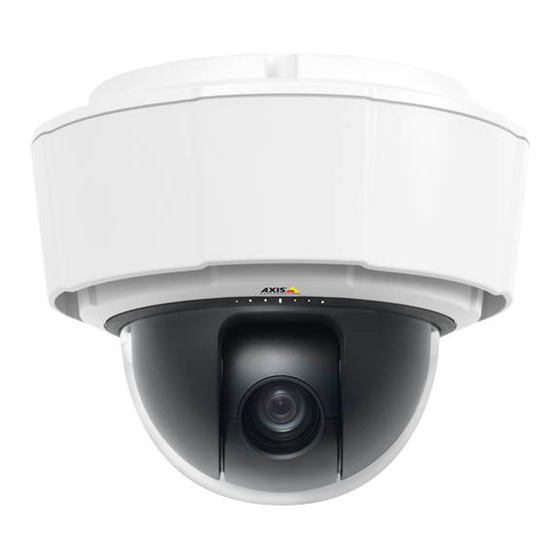 Axis P55-E Serie Mode D'emploi