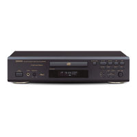 Denon DCD-485 Mode D'emploi