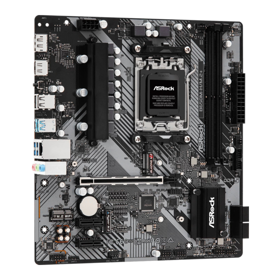 ASROCK B650M-H/M.2+ Manuel De L'utilisateur