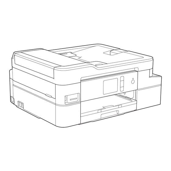 Brother DPC-J1100DW Guide D'installation Rapide