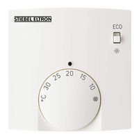 Stiebel Eltron SRC C analog Utilisation Et Installation