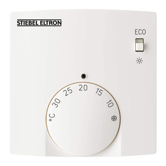 Stiebel Eltron SRC C analog Manuels