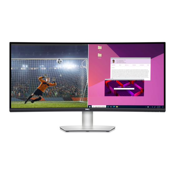 Dell S3423DWC Guide De L'utilisateur