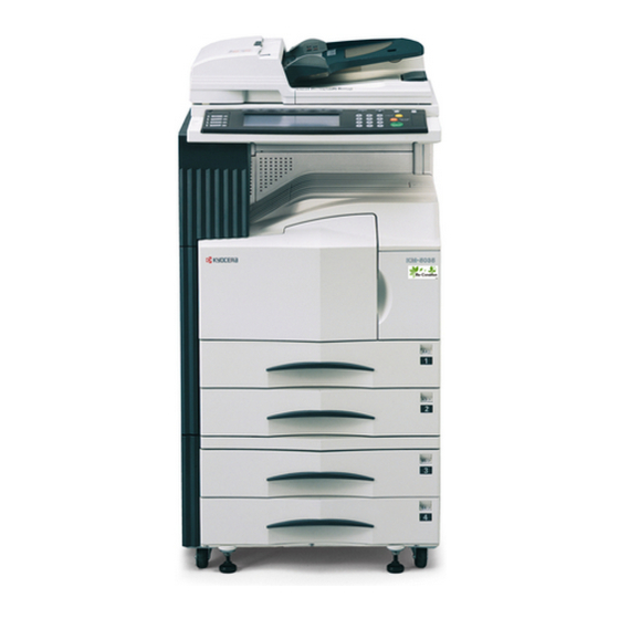 Kyocera KM-3035 Manuel D'utilisation