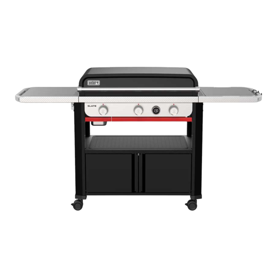 Weber SLATE GPD76 Notice D'utilisation