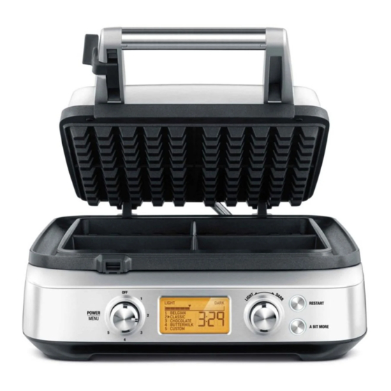 Breville the Smart Waffle Pro BWM620XL Manuel D'instructions