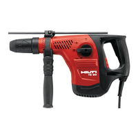 Hilti TE 50 Notice D'utilisation Originale