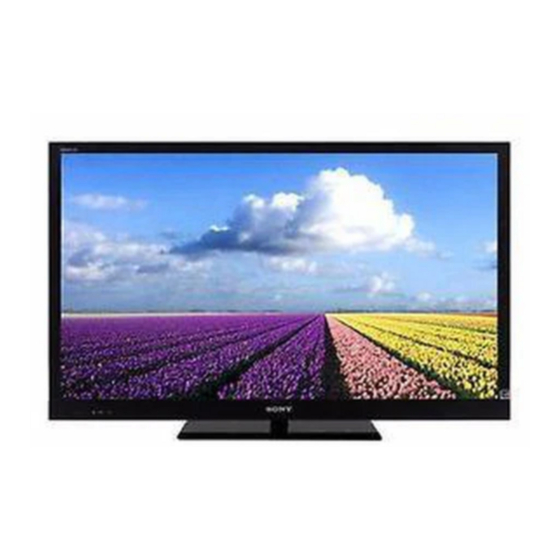 Sony Bravia KDL-55EX621 Manuel En Ligne