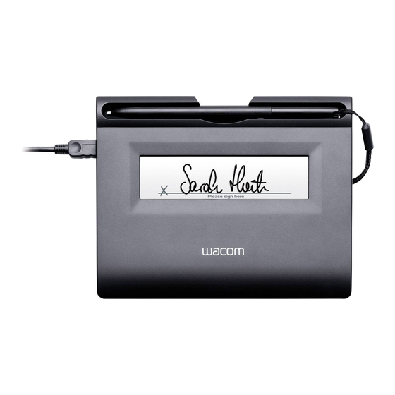 Wacom STU-300 Manuel De L'utilisateur