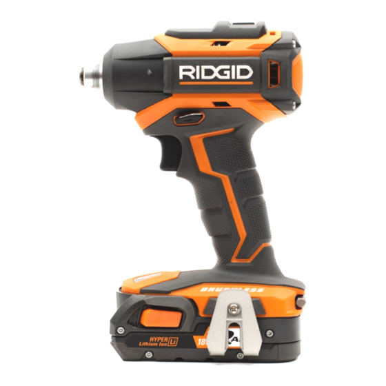 RIDGID R86038 Manuels