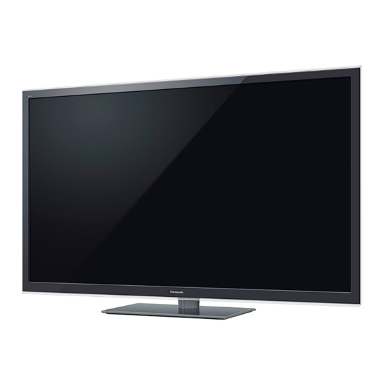 Panasonic VIERA TX-L32ET5Y Mode D'emploi