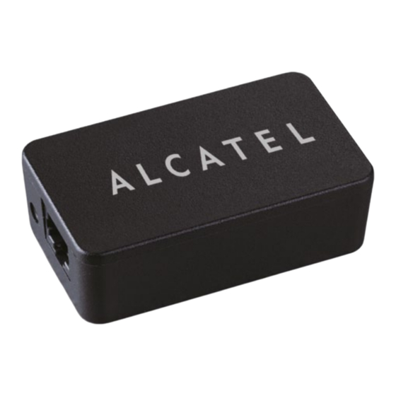 Alcatel Temporis IP Wireless Headset Adapter Notice D'utilisation