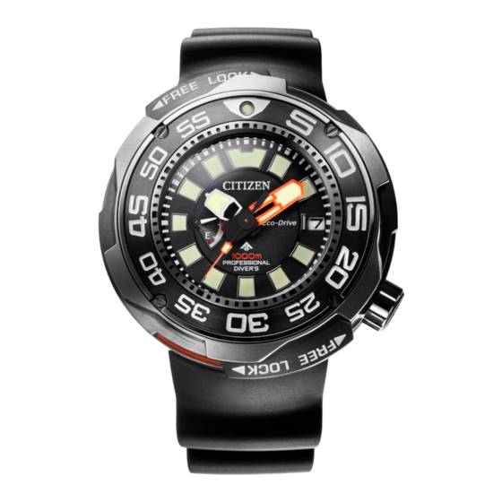 Citizen J210 Instructions En Bref