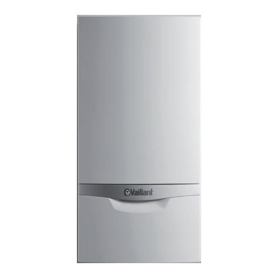 Vaillant ecoTEC plus VC BE 806/5‑5 Notice D'installation Et De Maintenance