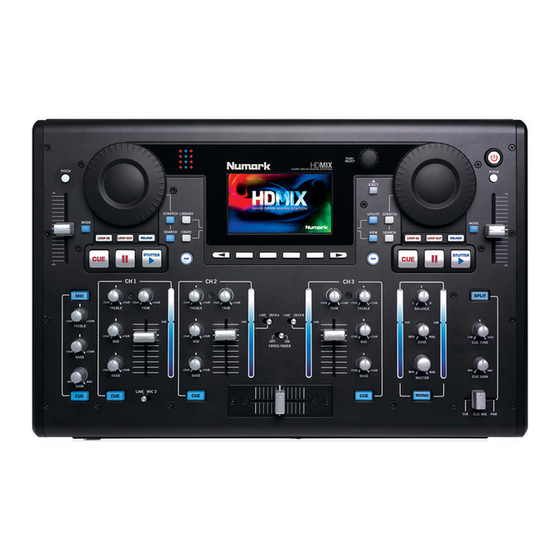 Numark HDMIX Guide D'utilisation