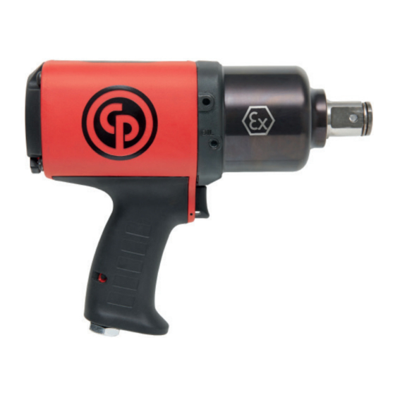 Chicago Pneumatic CP6778EX-P18D ATEX Mode D'emploi