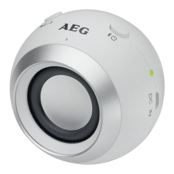 AEG BSS 4817 Mode D'emploi