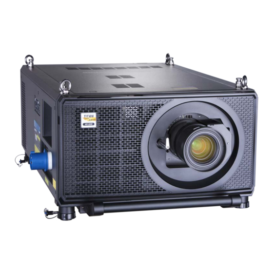 Digital Projection Titan Laser 4K-UHD Manuel De L'utilisateur