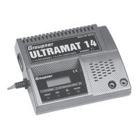 Graupner ULTRAMAT 14 Instructions D'utilisation