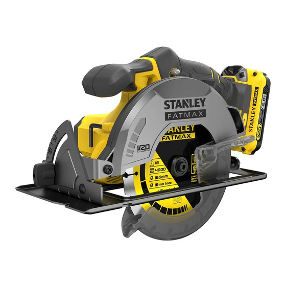 Stanley FATMAX SFMCS500 Traduction De La Notice D'instructions Originale