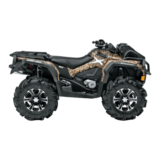 BRP can-am OUTLANDER 1000 X mr 2014 Guide Du Conducteur