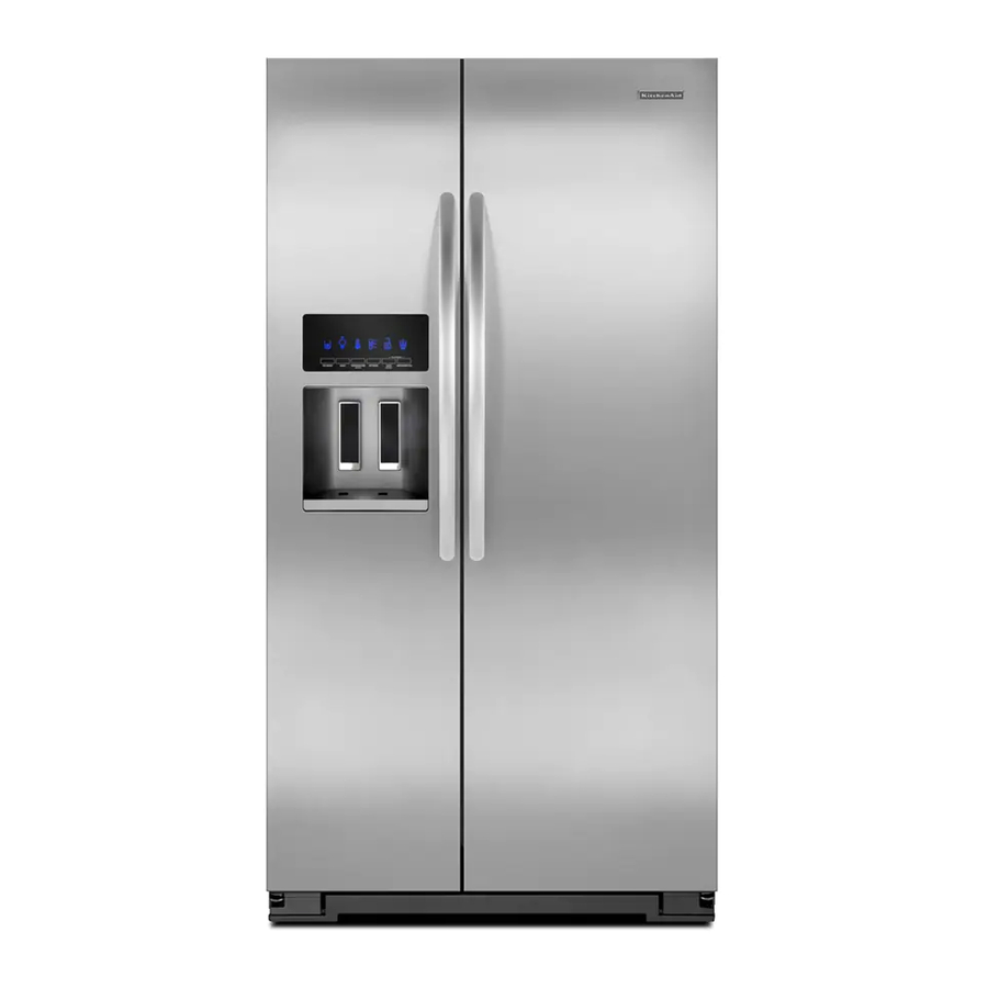 KitchenAid KSF26C6XYY Instructions D'installation