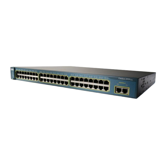 Cisco Catalyst 2960 Série Guide D'utilisation