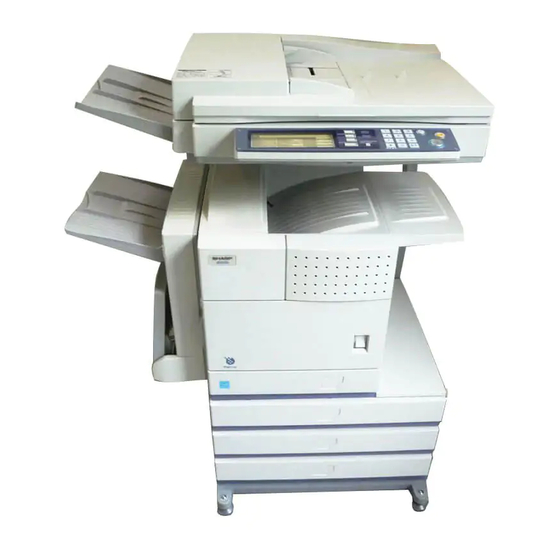 Sharp AR-M351U Manuel D'utilisation