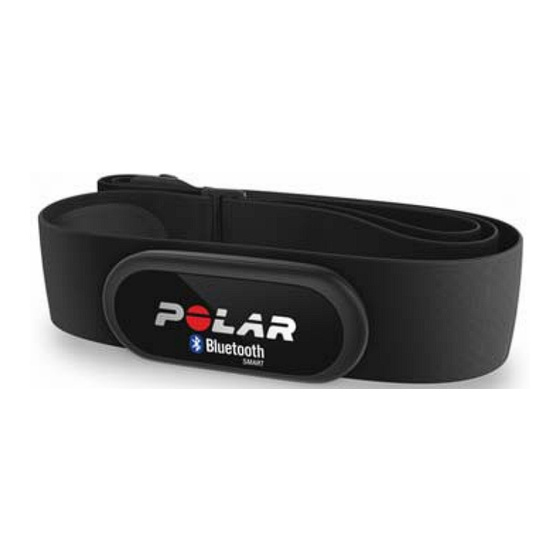 Polar H6 Manuel D'utilisation