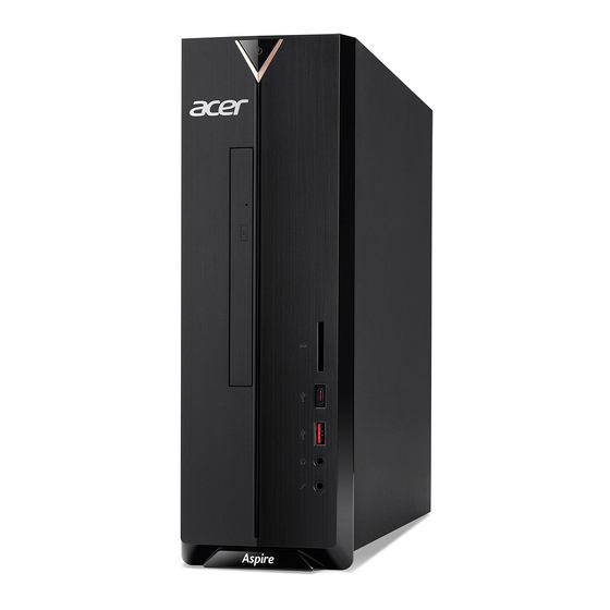 Acer Aspire XC 885 Manuel D'utilisation