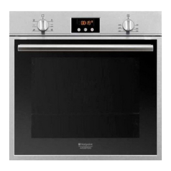 Hotpoint Ariston FK 83-HA S Mode D'emploi