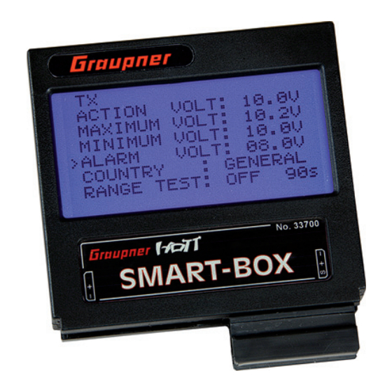 GRAUPNER SJ HoTT SMART-BOX Mode D'emploi