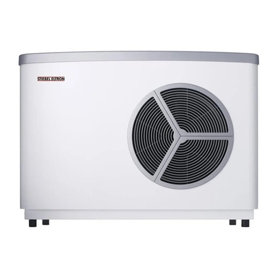 Stiebel Eltron WPL 10 AC Manuel D'utilisation Et D'installation