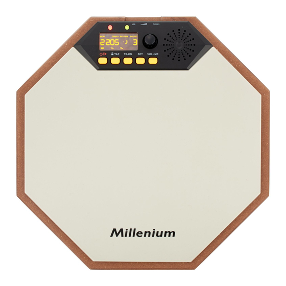 thomann Millenium R1 12 Metronome Manuels