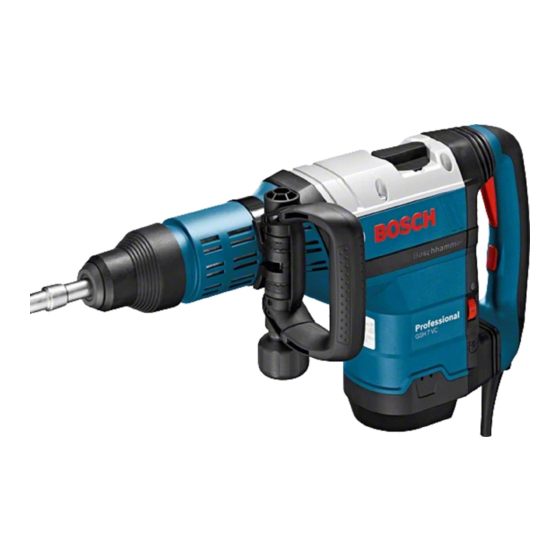 Bosch GSH 7 VC Professional Notice Originale