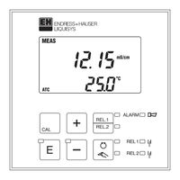 Endress+Hauser liquisys CLM 221 Instructions De Montage Et Mise En Service