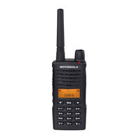 Motorola Solutions XT660d Manuel D'utilisation