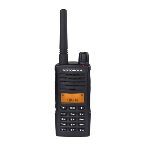 Motorola Solutions XT600d Serie Manuel D'utilisation