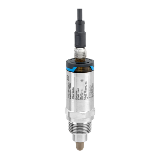 Endress+Hauser Liquipoint FTW23 Information Technique